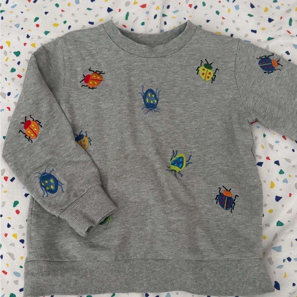 Gorman Kids embroidery bug sweatshirt